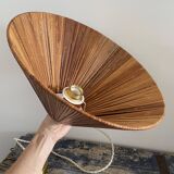 Electrified bamboo rattan suspension