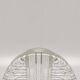 1970s Walther Glass Bullseye Vase by Heiner Düsterhaus. Made in Germany