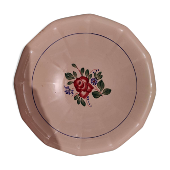 Sarreguemines floral dish