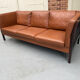 Scandinavian leather sofa