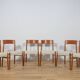 Mid-Century Modern Teak Dining Chairs model 26 by Henry Kjærnulf  for Korup