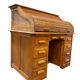 Bureau américain vintage en bois / table d'écriture