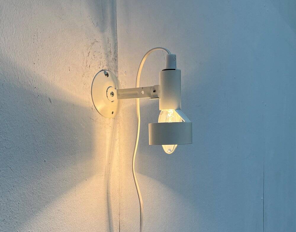 Minimalist table lamp from the postmodern space age by Ikea, 1980s.