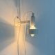 Minimalist table lamp from the postmodern space age by Ikea, 1980s.