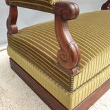 Sofa terminal velvet style Restoration