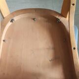 Set of 4 Baumann bistro chairs n°12 - 60s