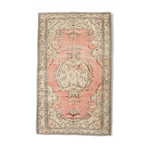 Tapis madallion pastel vintage 263x160cm
