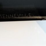 Chryselephantine sculpture signed Meneville