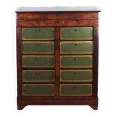 Desk - notary's cardboard box