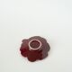 Slip leaf pocket emptier, Bordeaux, 1970 - 14 X 14 cm