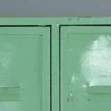 vintage iron locker, 1950's