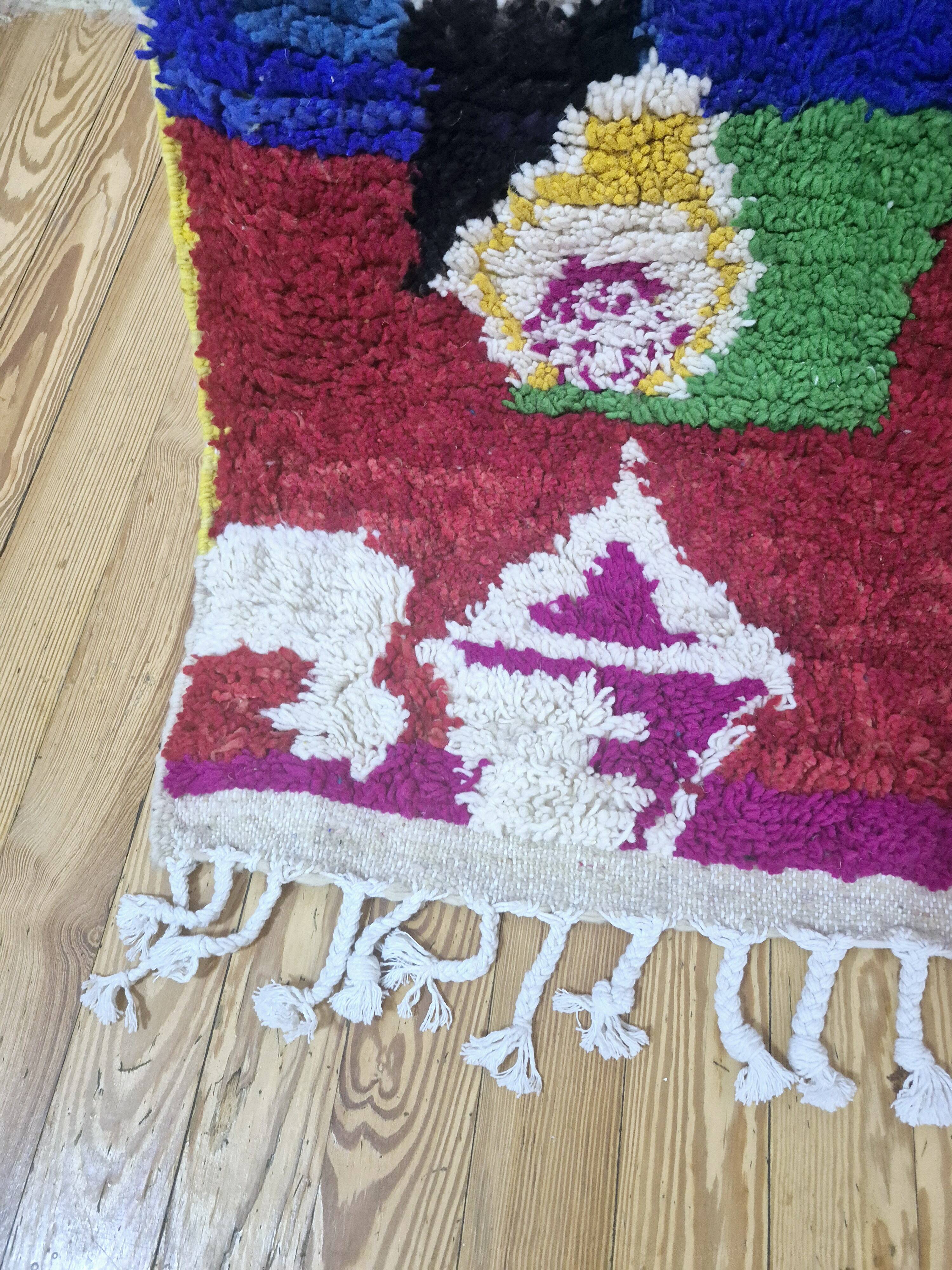 Berber Carpet Handmade 100% wool