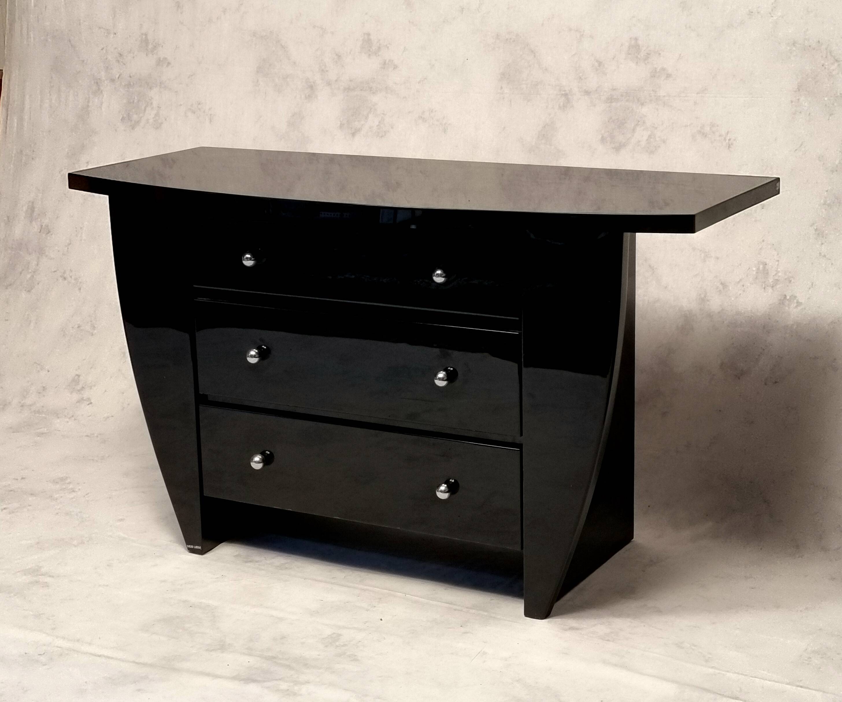 David Lange chest of drawers - Lacquered wood - Ca 1970