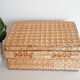 Rattan suitcase, wicker, vanity