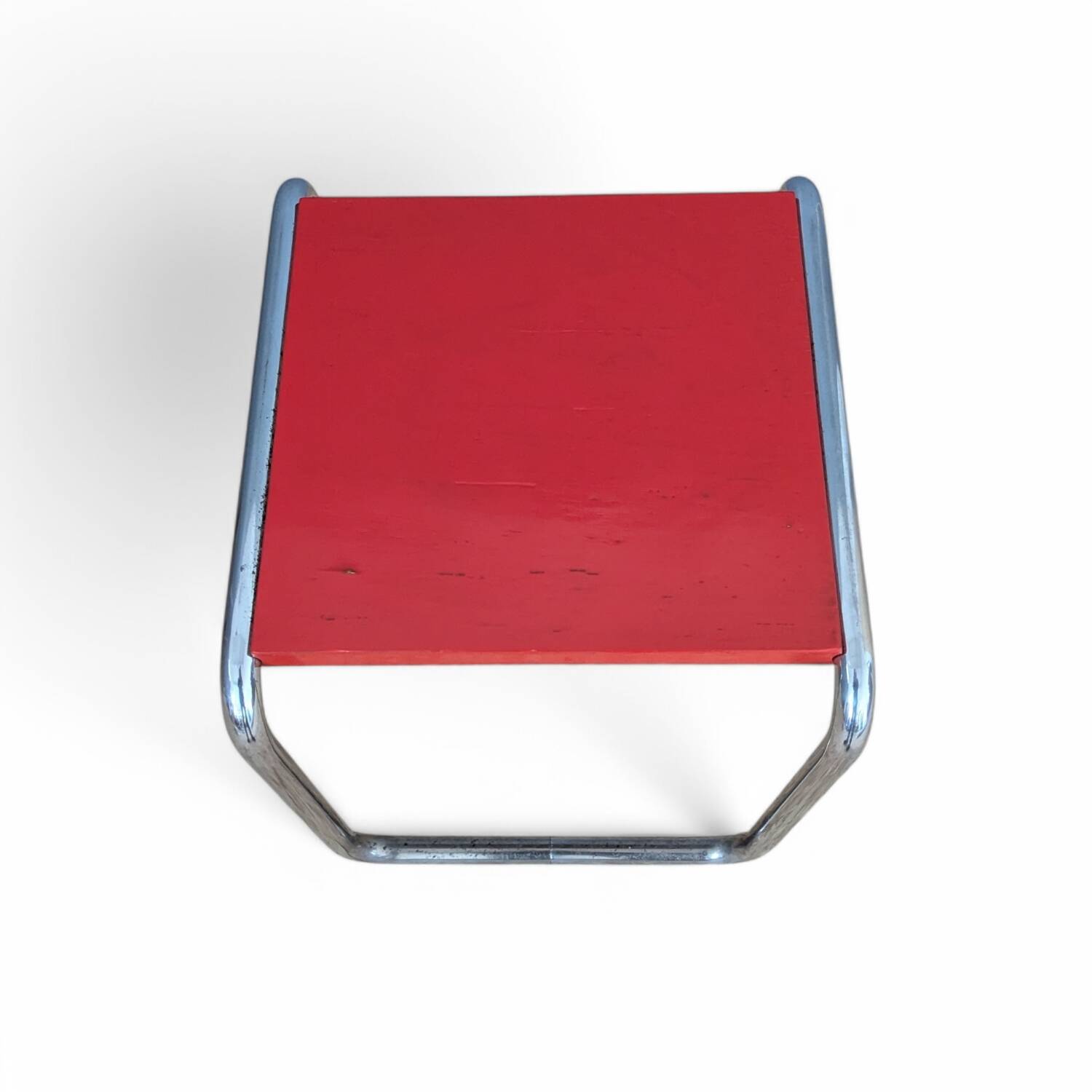 Tabouret de cantine Bauhaus B 9 de Marcel Breuer, années 1930