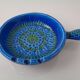 Vintage Italian 9814/13 Ceramic Ashtray by Aldo Londi for Bitossi, 1960s