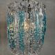 2x vintage Mazzega Murano pendant lamps