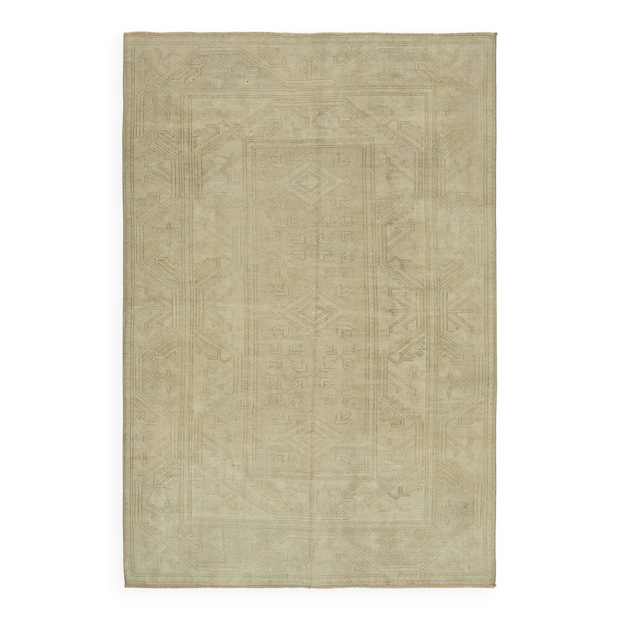 Tapis anatolien vintage turc 156 cm x 230 cm