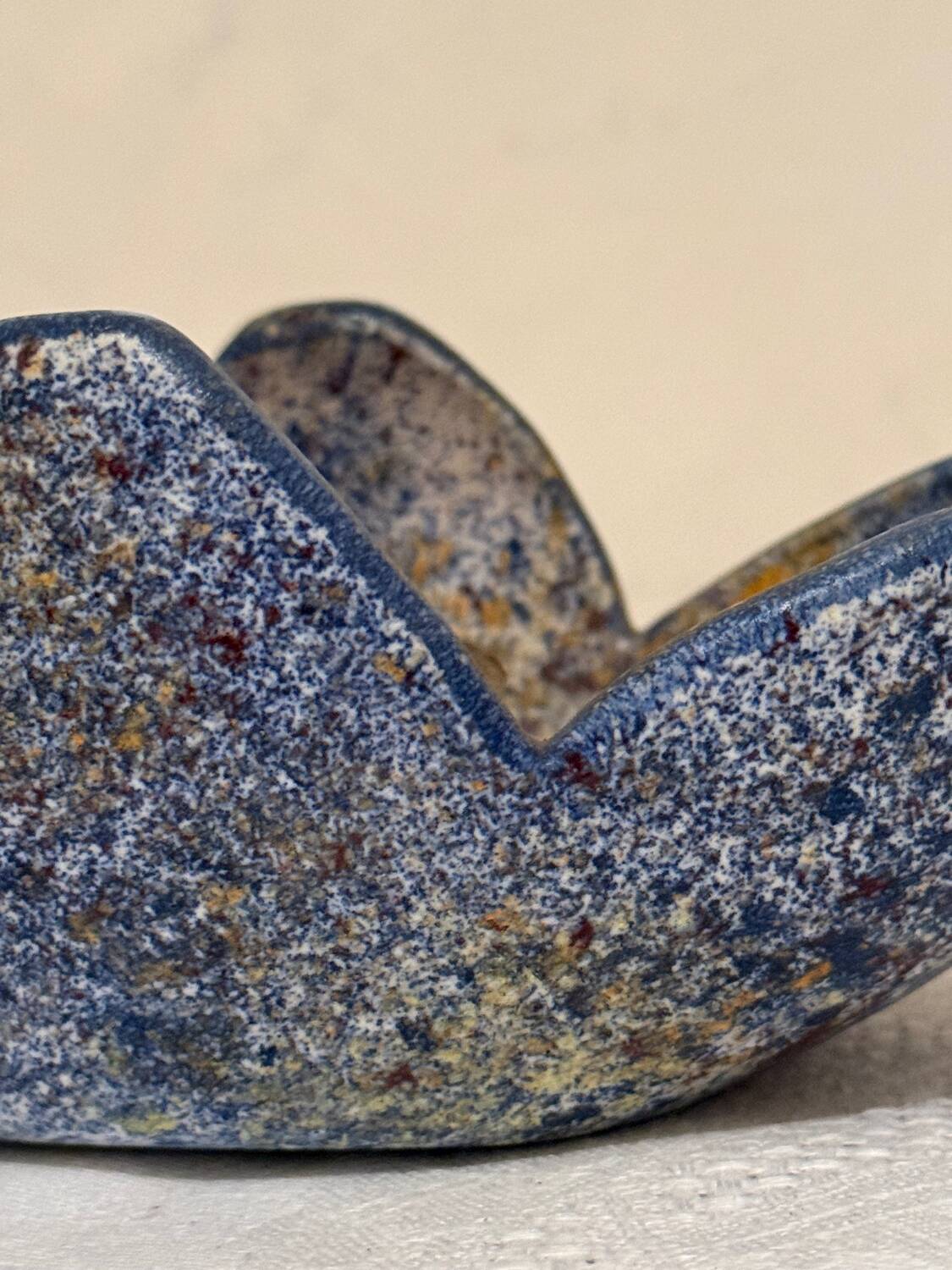 Ceramic candlestick by Bernard Buffat