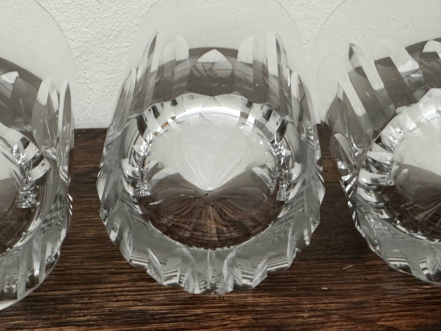 4 Baccarat Crystal Orangeade Glasses stamped Casino Model