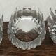 4 Baccarat Crystal Orangeade Glasses stamped Casino Model