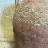 Ancient terracotta jar amphora