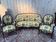 Salon Louis-Philippe – Sofa and pair of armchairs – Rosewood – Fabric f