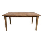 Farm table with tapered legs, L155 cm