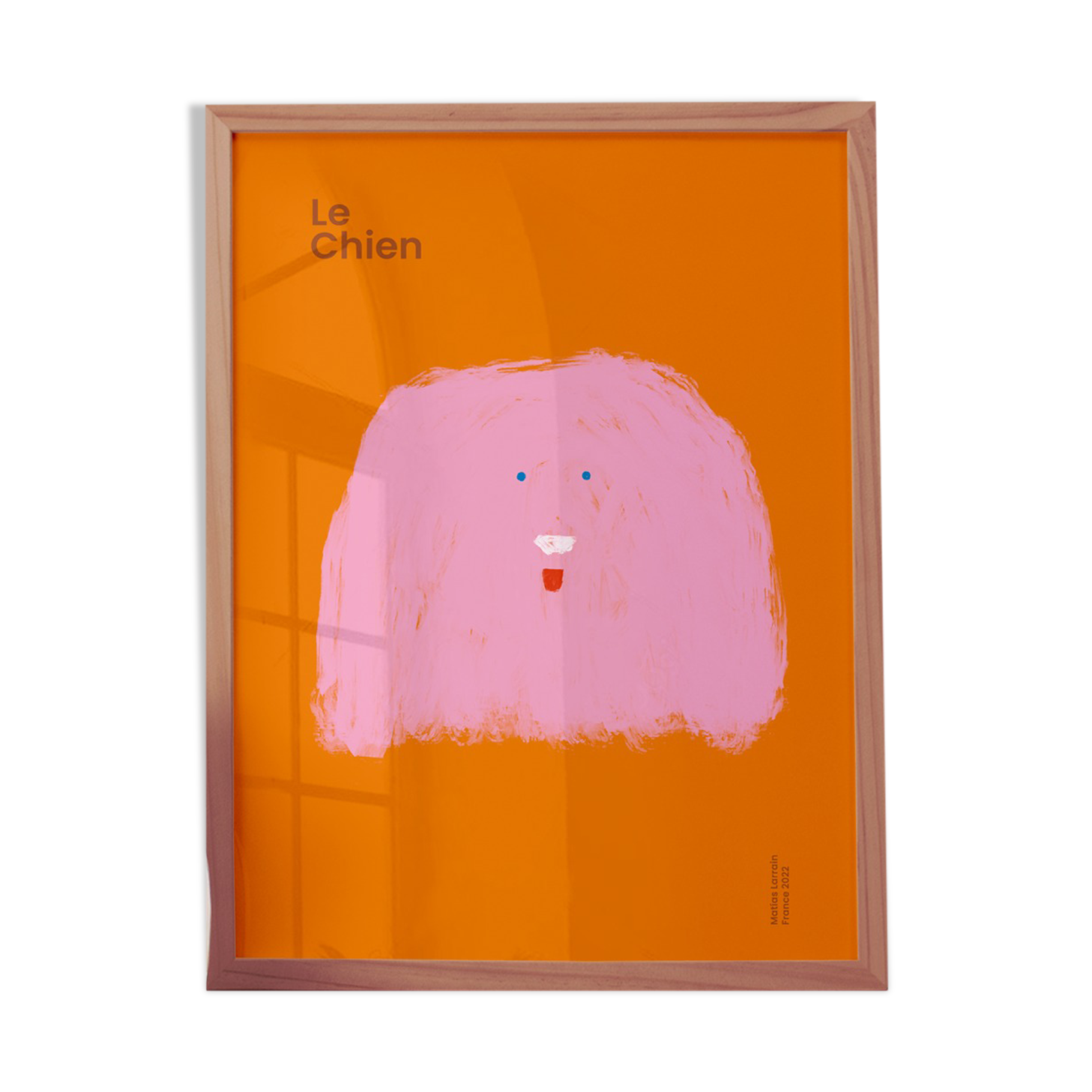 Colorful dog wall poster for child 50cm*70cm