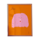 Colorful dog wall poster for child 50cm*70cm