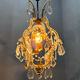 Crystal Italian Maria Teresa Light Pendant  1950’s 