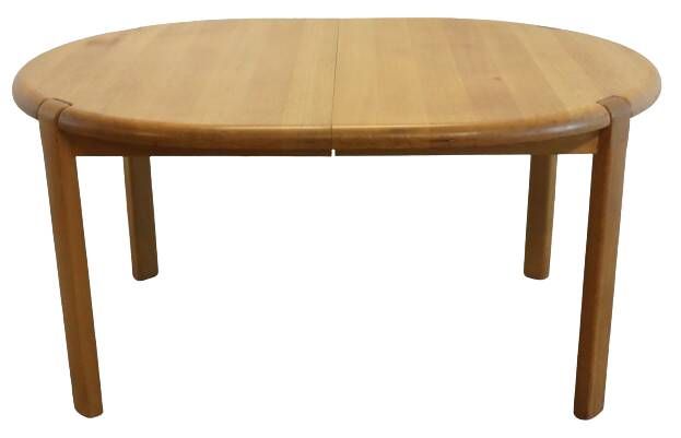 Niels Bach oval dining table 'Korshavn' - japandi / vintage / Danish design