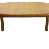 Niels Bach oval dining table 'Korshavn' - japandi / vintage / Danish design
