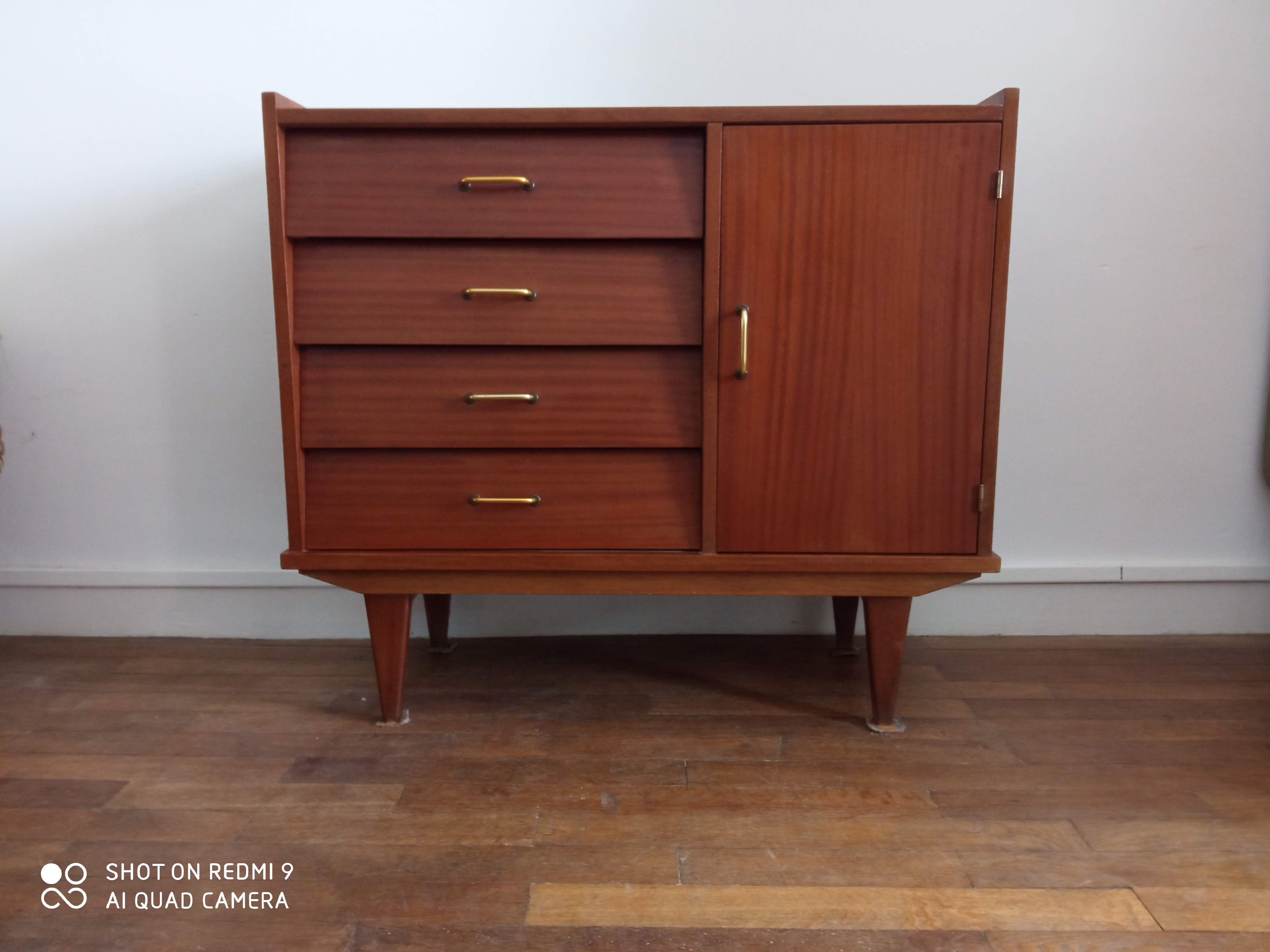 Teak dresser 50s/60s