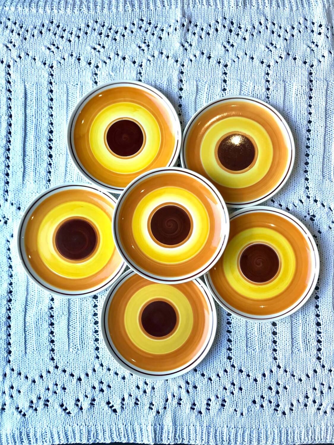 Gien dessert plates