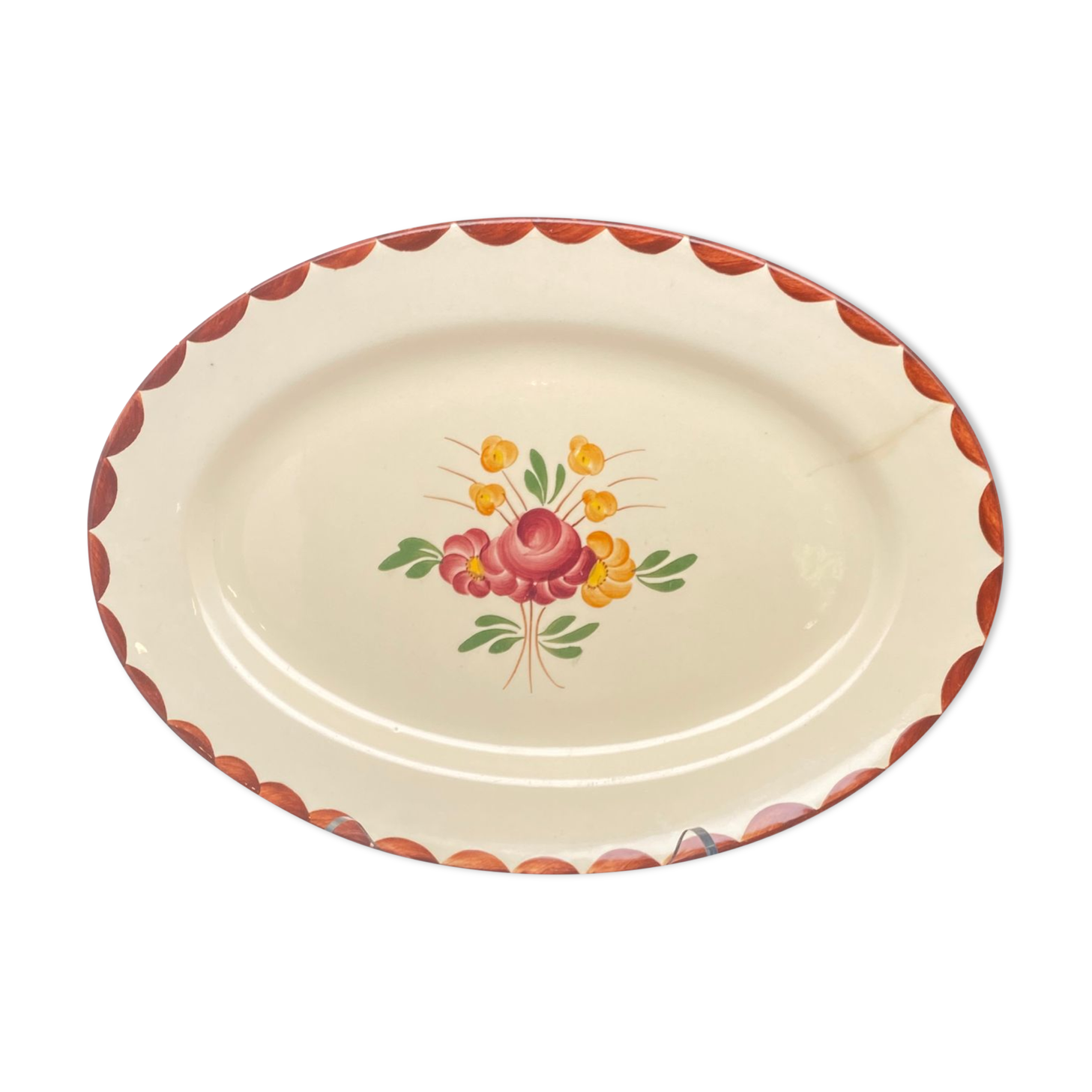 Longchamp Fleurs Vintage ceramic serving dish – MJDSL6