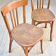 Duo of Baumann bistro chairs
