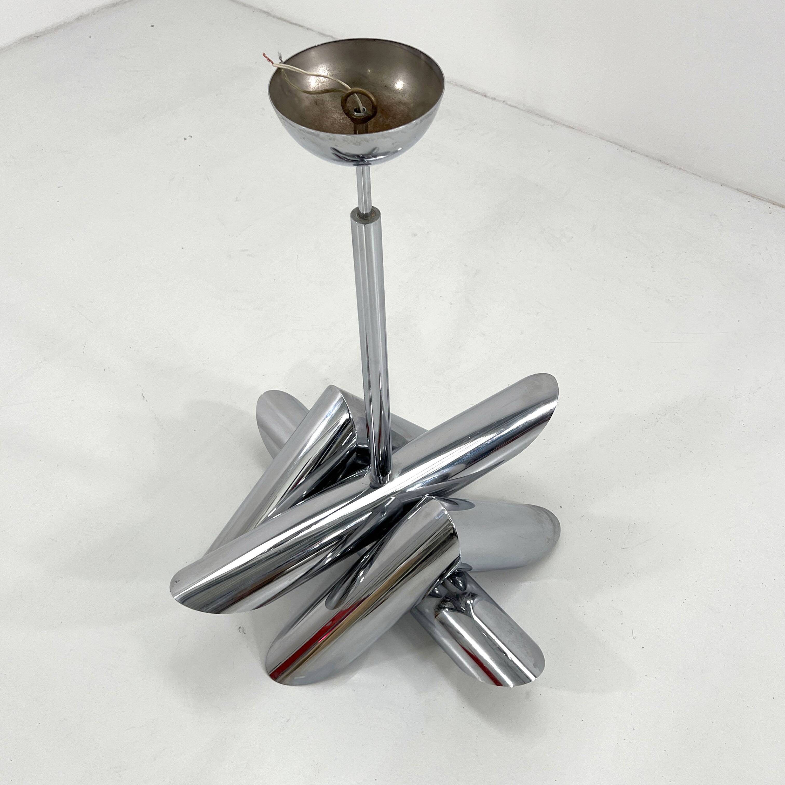 Suspension Chromée de Oscar Torlasco pour Stilkronen, 1960