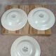 Set of 3 deep plates + dish – Myott Finlandia – England