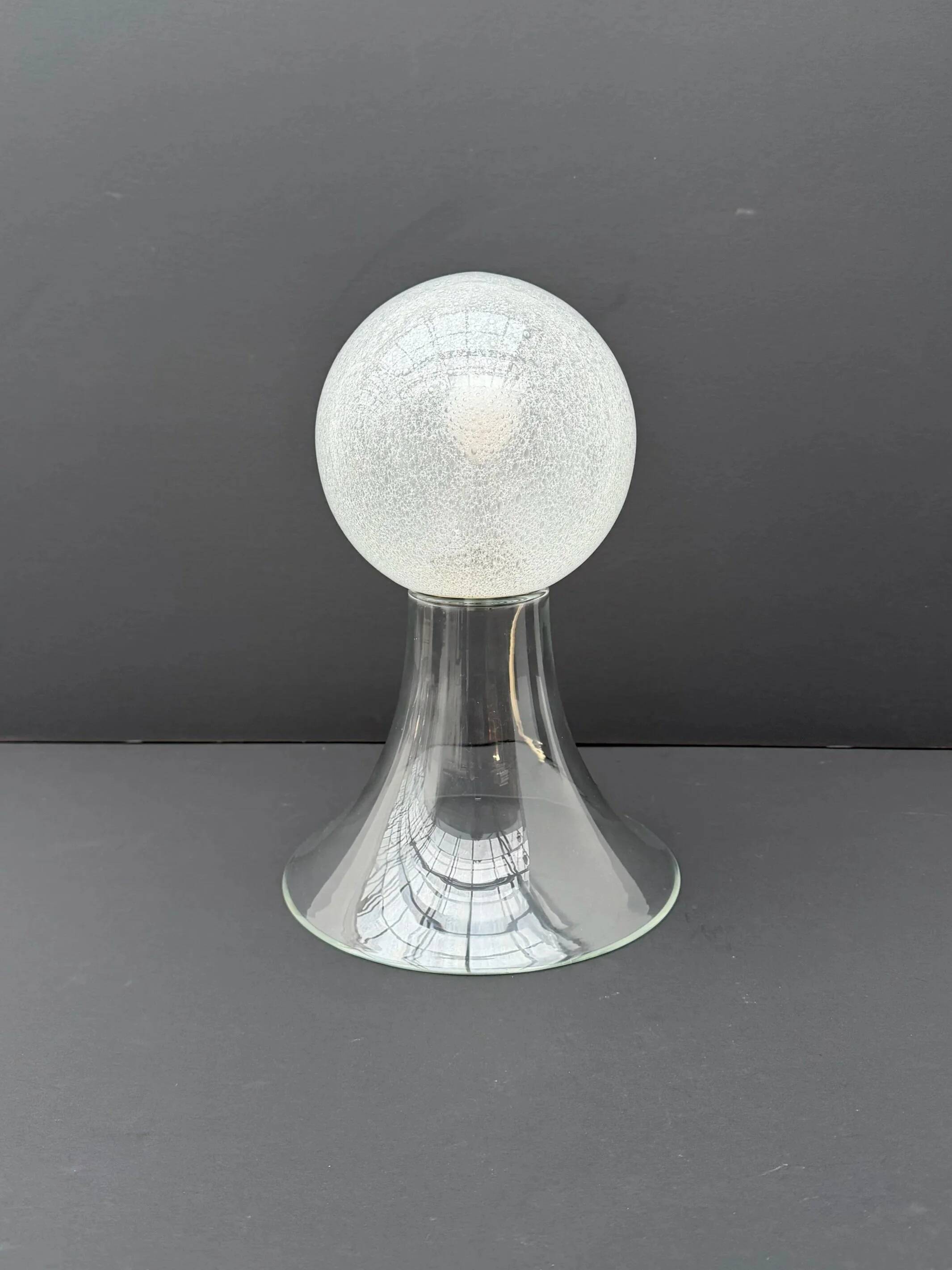 Murano glass lamp, Italy 1970