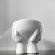 Vintage sculptural vase "Hands"