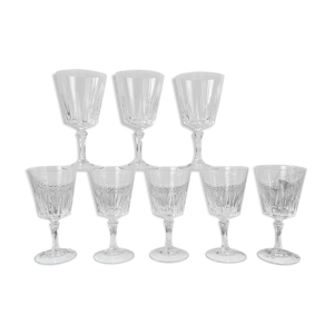 Set de 8 verres à vin