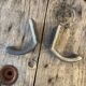 Pair of industrial coat hooks 1950