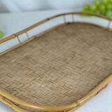 Rattan tray