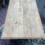 Bistro table with oak top