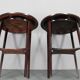 1930s pair of restored Thonet side tables No. 206, Czechoslovakia