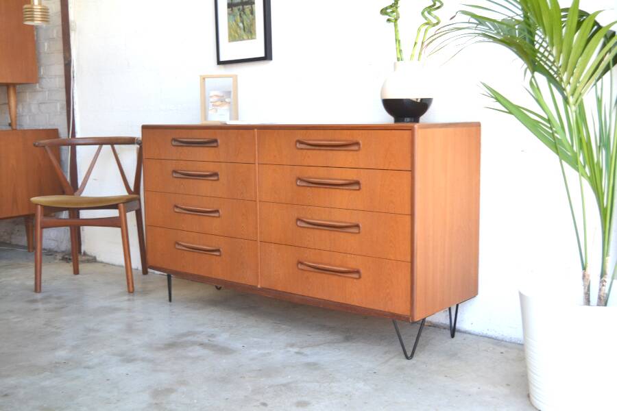 Double commode par G-Plan * 142 cm