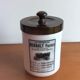 Opaline advertising pot