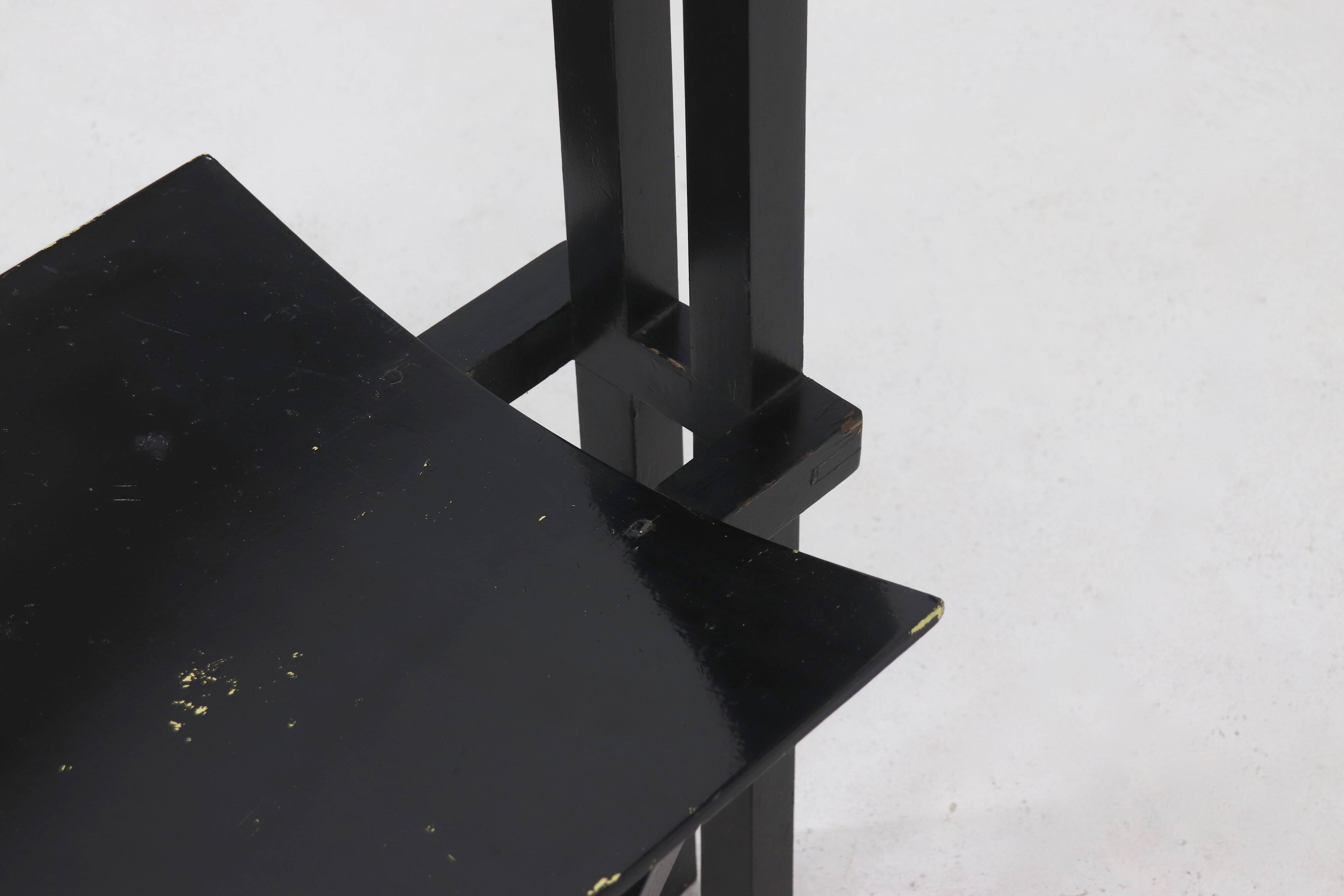 Chaise d'appoint constructiviste, années 1950