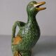 Duck jug carafe ceramic slip What's Vincent 28 cm